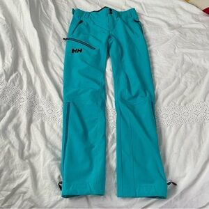 Helly Hansen XS Odin Series Muninn Outdoor Hiking Climbing Pant Turquoise Blue